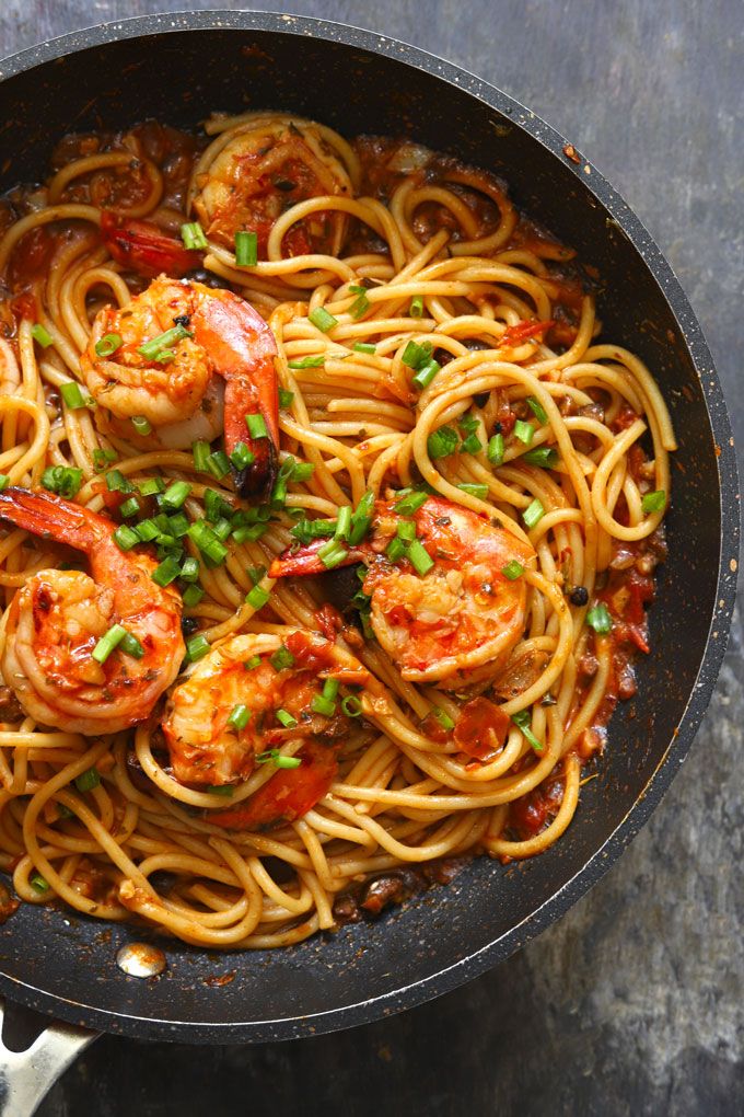 Karidesli Spagetti